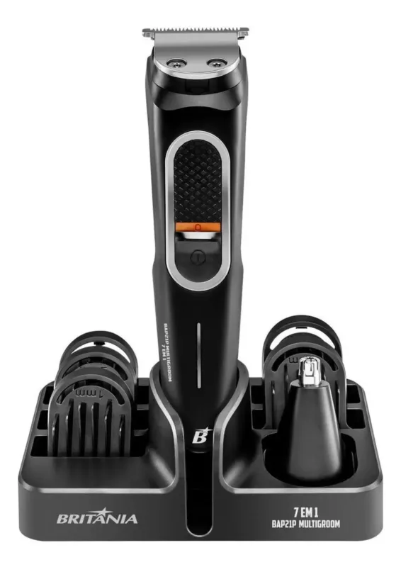 Aparador de Pelos Britânia Multigroom 7 em 1 BAP21P Bivolt