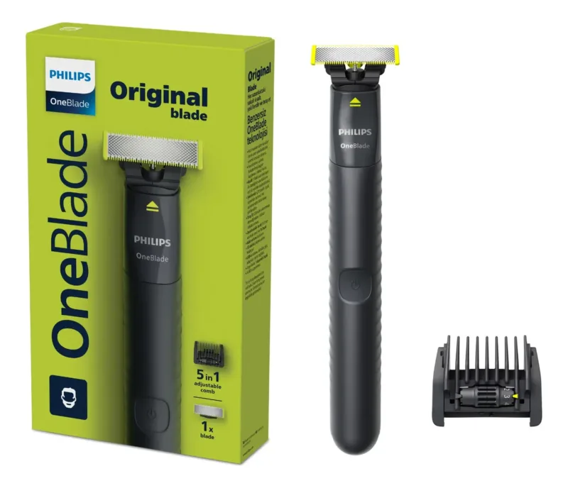 Philips OneBlade Rosto QP1425/10 com Pente Ajustável 5 em 1